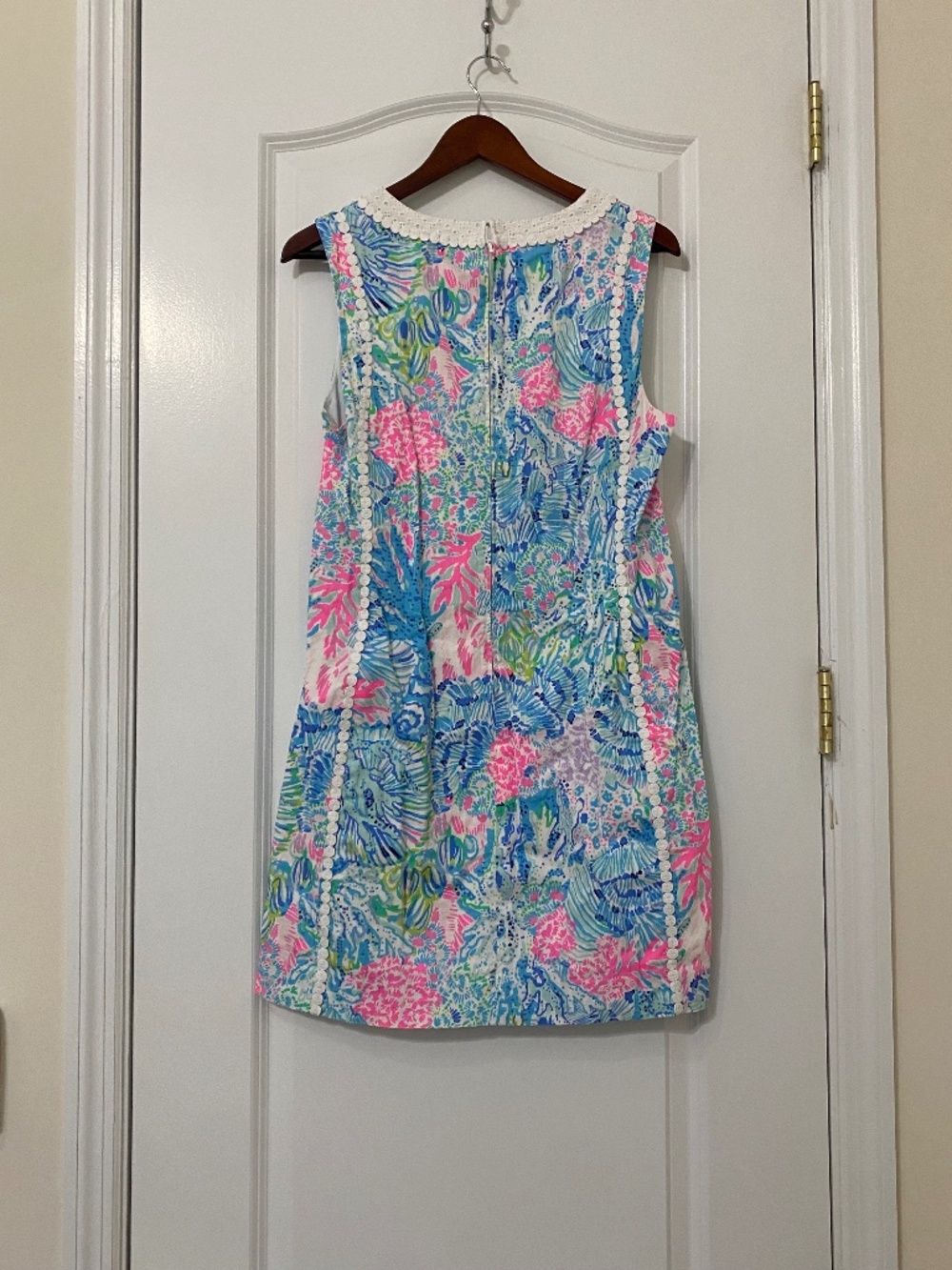 Lilly Pulitzer Mila Stretch Shift - Coral - Picture 3 of 3